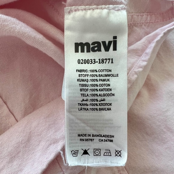Mavi Fitted Logo LS Oxford Shirt - Picture 7 of 7
